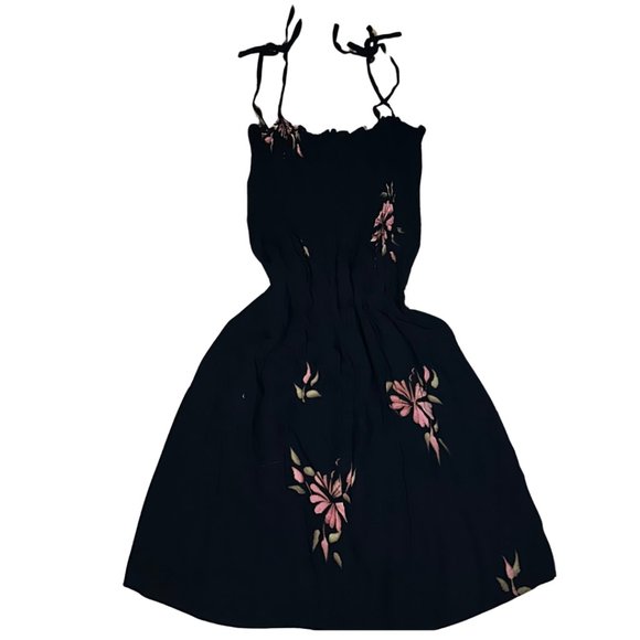 hibiscus collection hawaii Dresses & Skirts - hibiscus collection hawaiian pink floral black dress